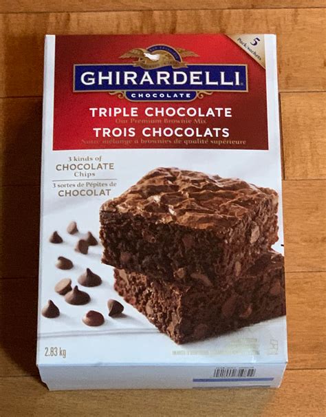 Costco Ghirardelli Triple Chocolate Brownie Mix Review