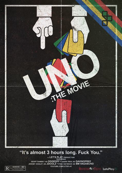 Uno The Movie Poster For Imdb Roosterteeth