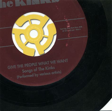 Give The People What We Want Songs Of The Kinks