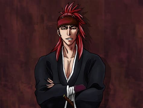 Renji Abarai Bleach Anime By Ana Mijailovic On Dribbble