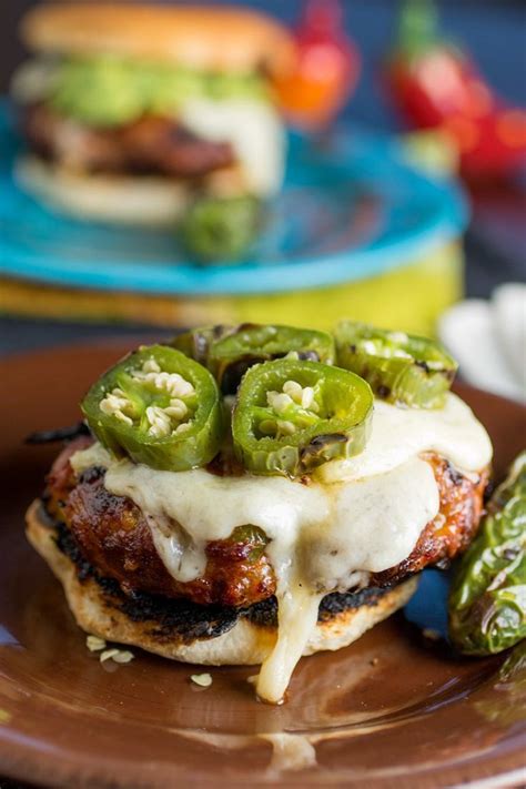 Clean Eating Turkey Chorizo Burger With Creamy Guacamole Recipe Chili