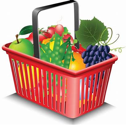 Basket Shopping Clipart Fruit Clipground