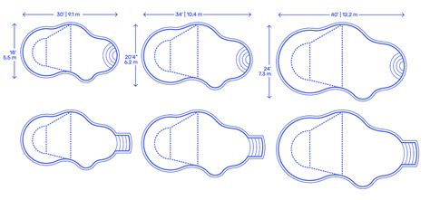 Swimming Pool Layouts Dimensions And Drawings