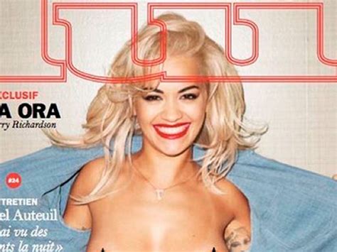 Rita Ora Sorprende Con Impactante Topless Fotos El Popular