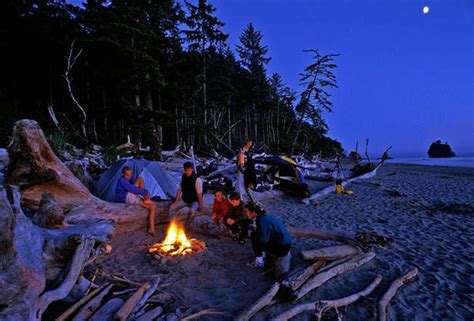 Olympic National Park Camping Survival Life National Park Series