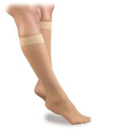 Activa H1304 Ultra Sheer Knee Highs 9 12 Mmhg Size And Color Suntan