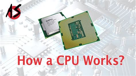 How A Cpu Works Computer Processor Explained Youtube
