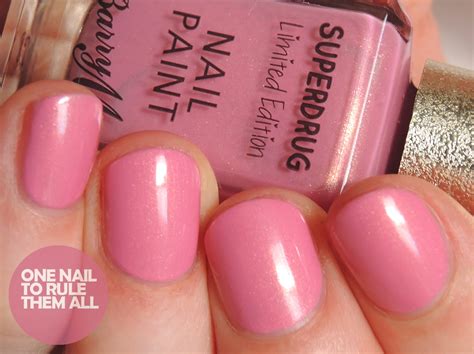 One Nail To Rule Them All Barry M Summer Superdrug Limited Edition Polishes Review Swatches