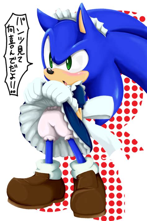 Maid Sonic 2 By Shoppaaaa On Deviantart