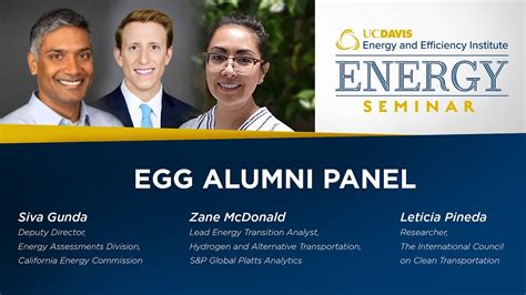 Energy Seminar Alumni Panel Youtube