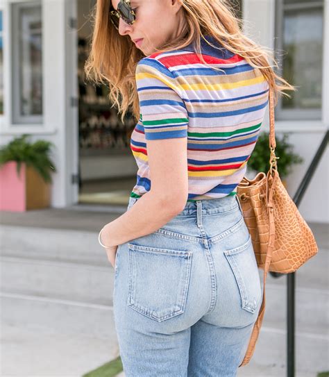 how to wear the best mom jeans for curves sydne style