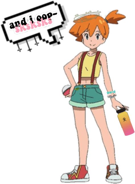 download misty pokemon character with text bubble
