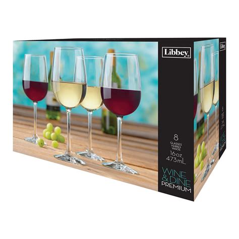Libbey Glass Wine And Dine Premium Oversized Wine Set Walmart Canada