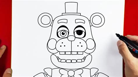How To Draw Lefty Five Nights At Freddys Fnaf