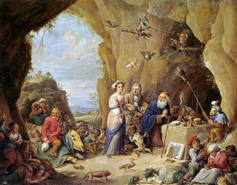 The Temptation Of Saint Anthony David Teniers