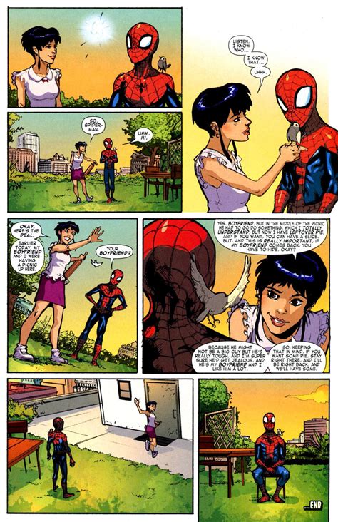 Comic Excerpt Peter And Chat Are One Of The Most Wholesome Spider