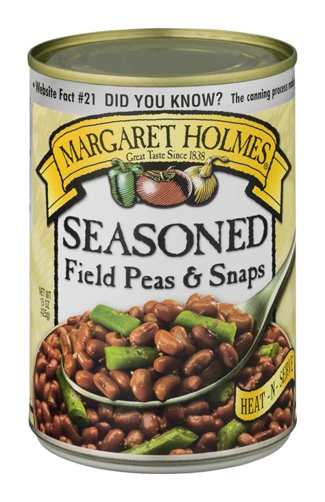 Margaret Holmes Seasoned Field Peas And Snaps 15 Oz