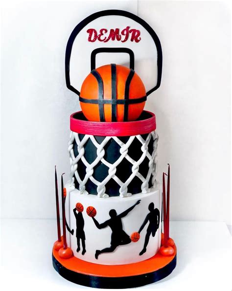 Basketball Theme Birthday Basketball Party Wedding Cake Options