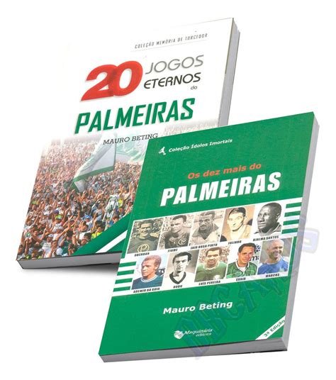 Livro Do Palmeiras Coleção Ídolos Imortais Jogos Eternos Parcelamento sem juros