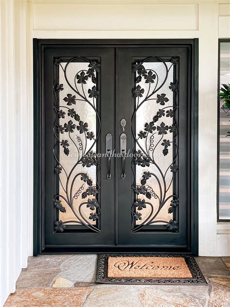 How To Decide If You Want A Wrought Iron Front Door Universal Iron Doors