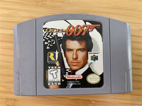 Goldeneye 007 Game Card Cartridge Console For Nintendo 64 N64 Us