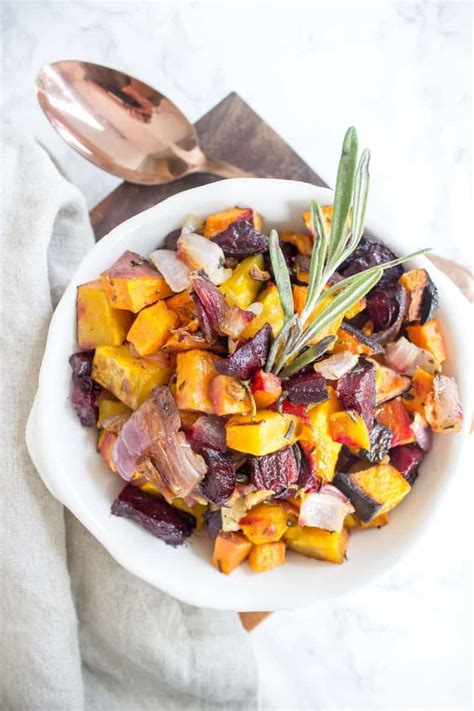 When roasted they're surprisingly sweet—and totally addictive. Rosemary Roasted Root Vegetables - Wicked Spatula