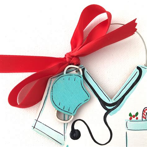 Nurse Ornament Doctor Ornament Medical Ornament Etsy