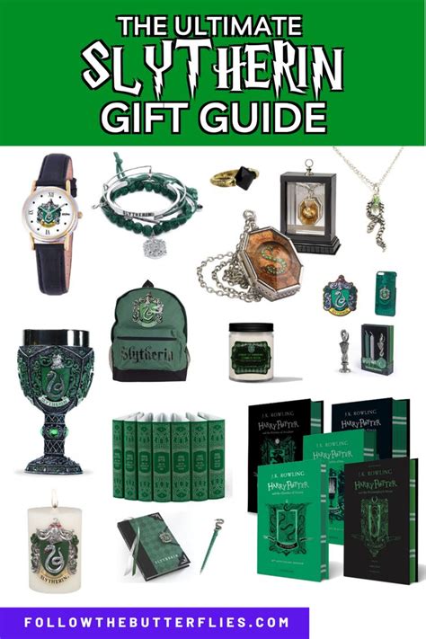 Gifts Every Ambitious Slytherin Will Love Slytherin Gift Guide