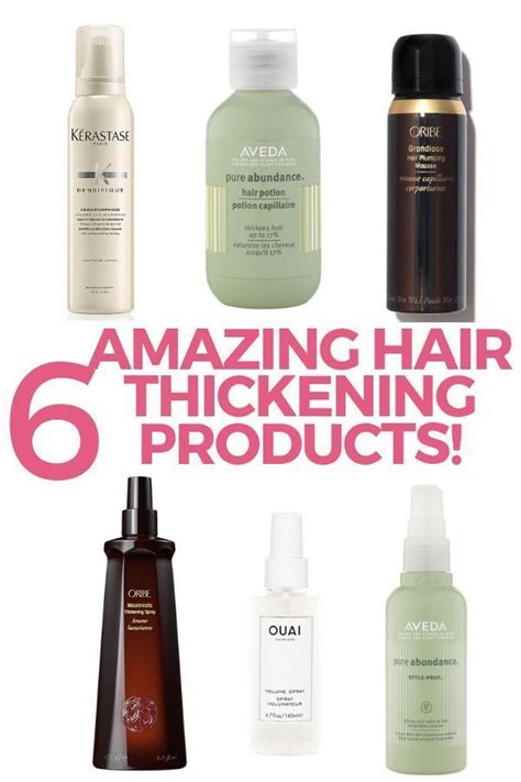 6 Amazing Hair Thickening Products Paisley Sparrow Hair