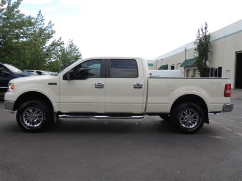 2007 Ford F 150 Lariat Crew Cab 4x4 Leather Long Bed