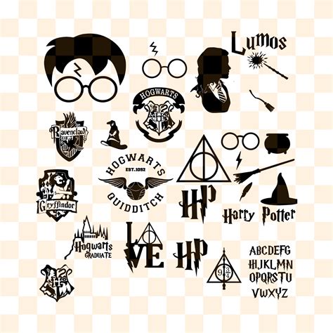 Harry Potter Vinyl SVG