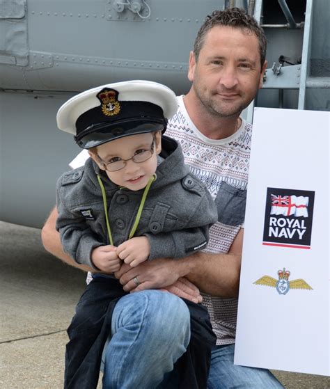 Air Branch Reservists Dig Deep For Aiden Royal Navy