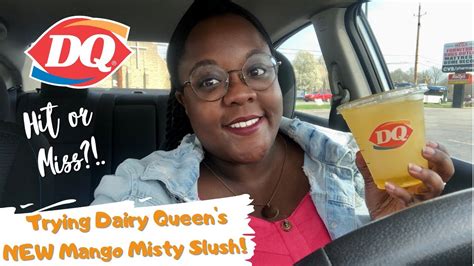 Trying Dairy Queens New Mango Misty Slush Sipping With Jack Youtube