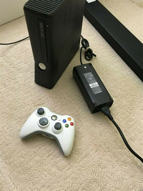 Microsoft Xbox 360 S Originate Edition 4gb Murky Console With White