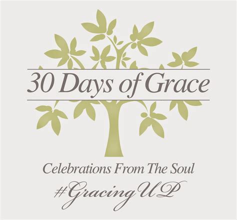 Celebrations From The Soul 30 Days Of Grace With Celebrations From The