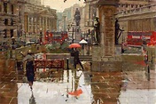 Ken Howard OBE RA, 1932 | Impressionist painter | Ken howard, London ...