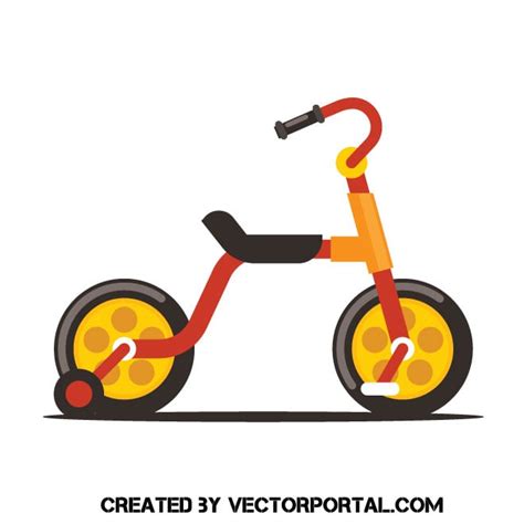 Bicycle For Kids Royalty Free Stock Svg Vector And Clip Art