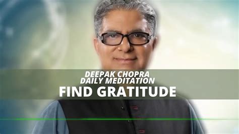 Min Meditation Gratitude Daily Guided Meditation By Deepak Chopra Youtube