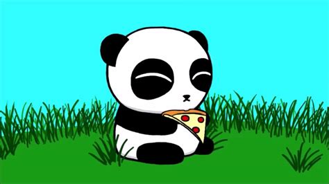 Panda Eating Pizza Youtube