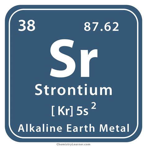 Strontium Definition Facts Symbol Discovery Properties