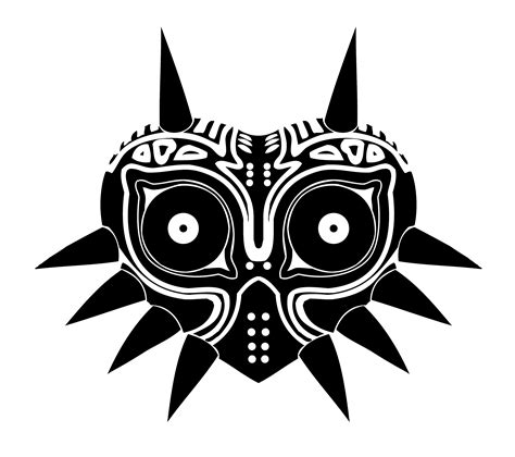 Majoras Mask Vector On Deviantart Zelda