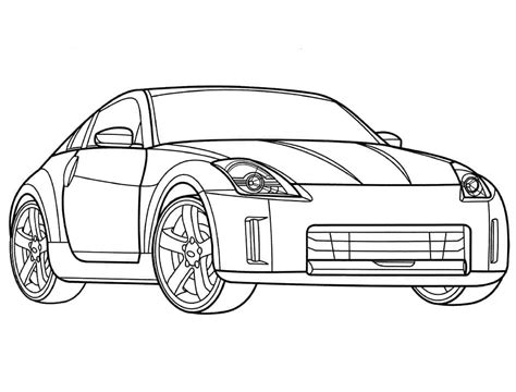 Dibujos De Nissan Skyline Para Colorear Para Colorear Pintar E