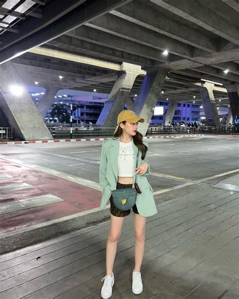 13 airport outfit ideas for your next trip inspired by thai celebrities