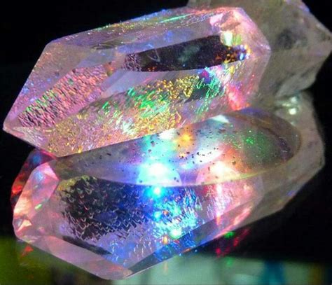 Rainbow Crystals Crystals Minerals Crystals And Gemstones
