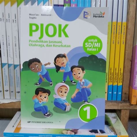 Buku Pjok Kelas 1 Sd Kurikulum Merdeka Erlangga Lazada Indonesia