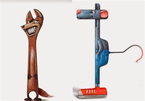 Simply Creative Gilbert Legrand Creates Whimsical Characters Out Of Everyday Objects