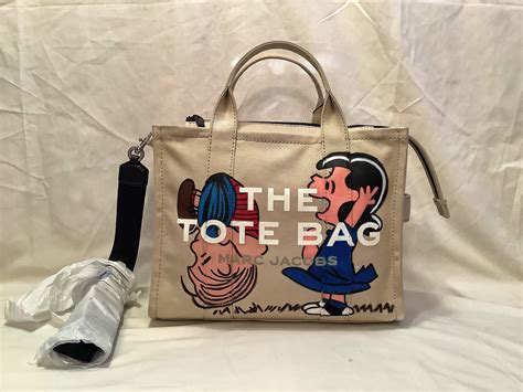 Marc Jacobs Peanuts Tote Bag Etsy