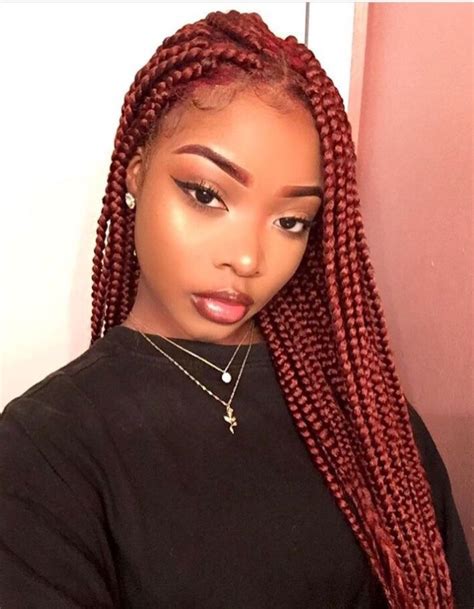 Follow Slayinqueens For More Poppin Pins ️⚡️ Box Braids Hairstyles