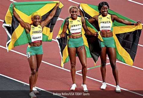 Jamaicas Female Sprinters Decorate Tokyo 100m Final With An Incredible