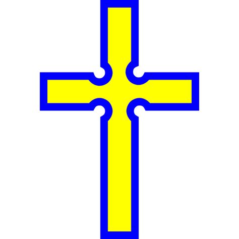 Episcopal Cross Free Svg